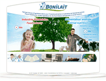 Tablet Screenshot of bonilait-proteines.com